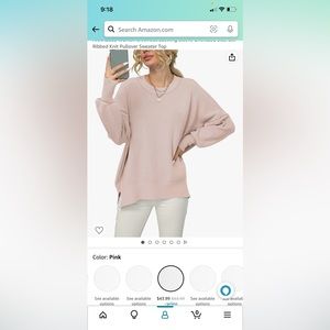 Oversized Batwing Sweater